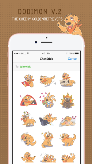 Dodimon V.2 Stickers & Emoji Keyboard By ChatStick(圖1)-速報App