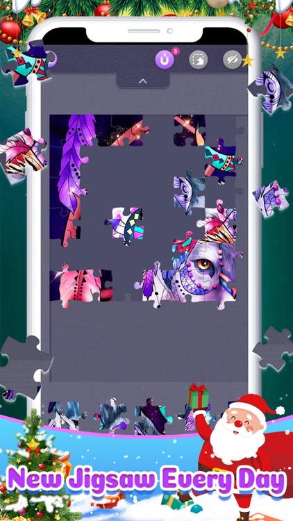 Jigsaw Puzzle - Christmas game