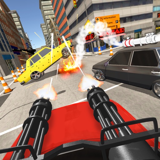 Battle Cars in City (online) Icon