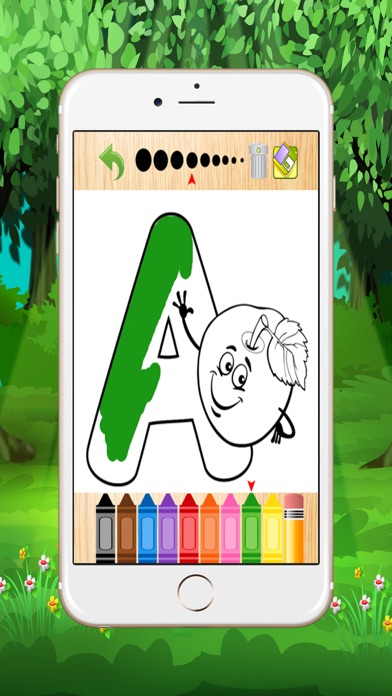 How to cancel & delete abc coloring pages for kid from iphone & ipad 4