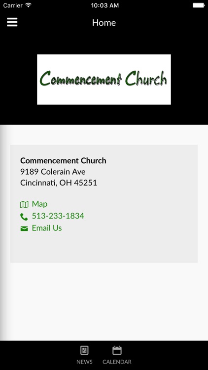 Commencement Church - Cincinnati, OH