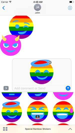 Special Rainbow Stickers(圖1)-速報App