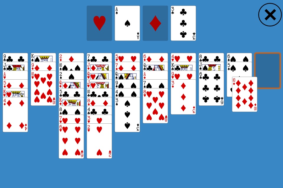 Classic Simple Simon Solitaire screenshot 2