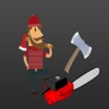 Lumberjack : Axes, Chopping down Forest Stickers