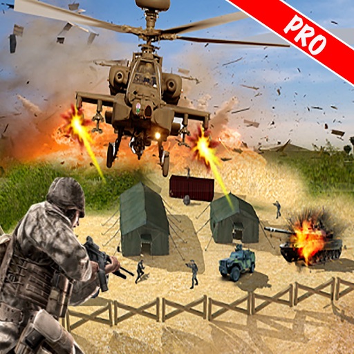 Real Helicopter Gunship Strike Pro iOS App