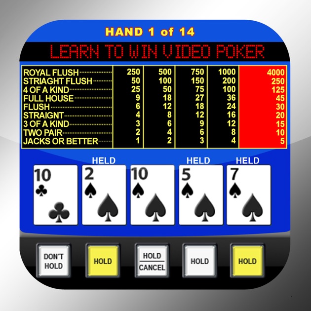 Poker jacks or better odds