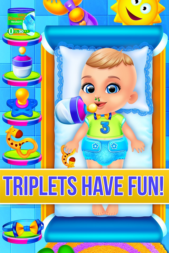 Mommy's Triplets Baby Story - Makeup & Salon Games screenshot 4