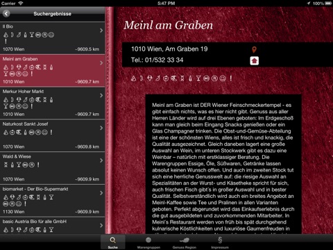 Genuss Guide - iPad Version screenshot 3