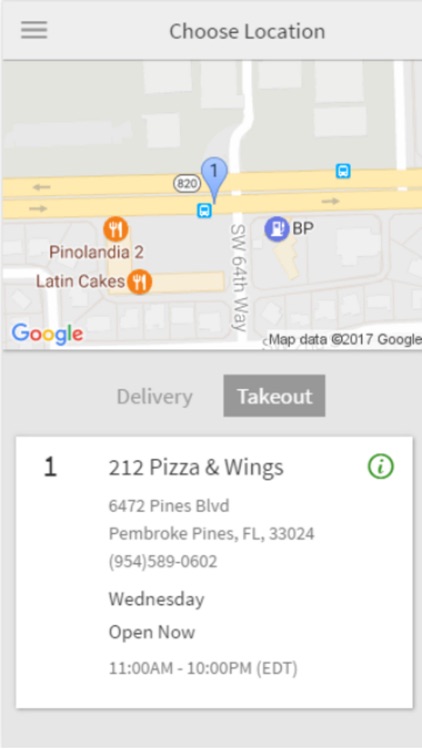 212 Pizza & Wings