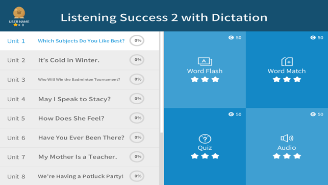 Listening Success 2 with Dictation(圖3)-速報App