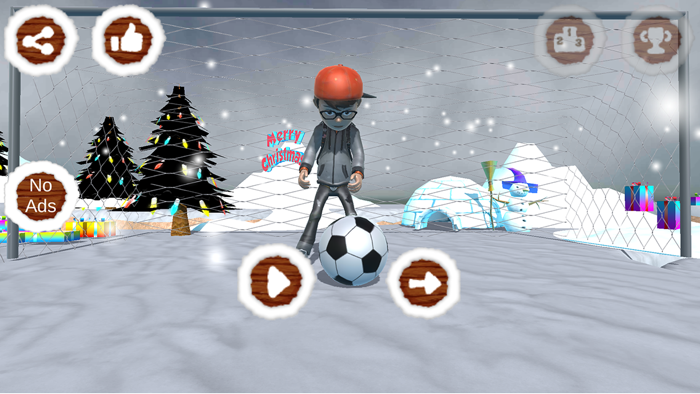 Santa Goalkeeper