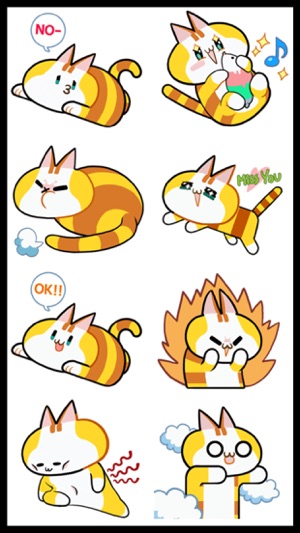 Crazy Cat Sticker Pack(圖3)-速報App