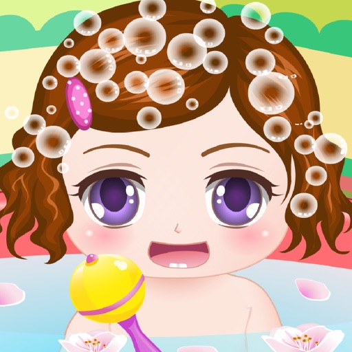 Cute Baby Bathing Game HD iOS App