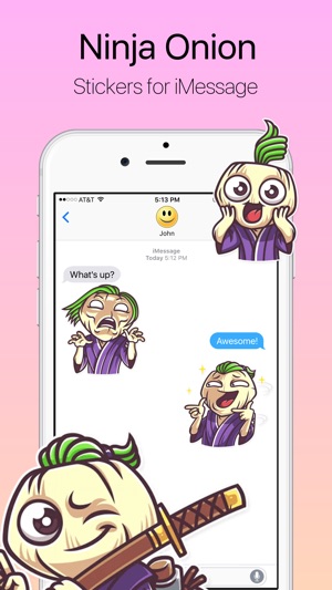 Ninja Onion Stickers(圖1)-速報App