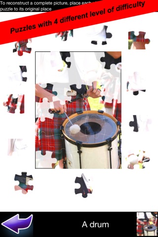 Puzzle pour les enfants avec vos photos screenshot 4