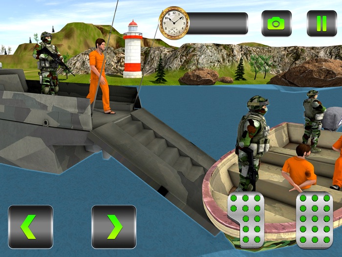 Criminal Army Transporter Ship