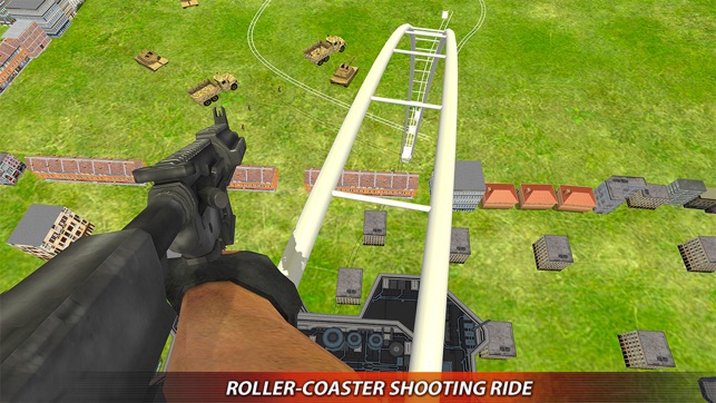 Roller Coaster Army Commando Battle: Sho