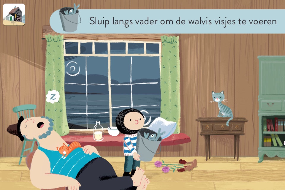 Benji Davies: De Kleine Walvis screenshot 3