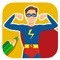 Superhero Mask Coloring Book Game For Kids