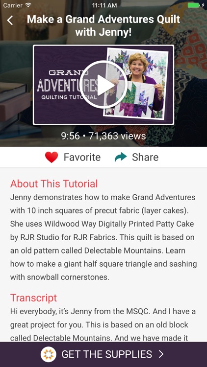 Quilting Tutorials by MSQC