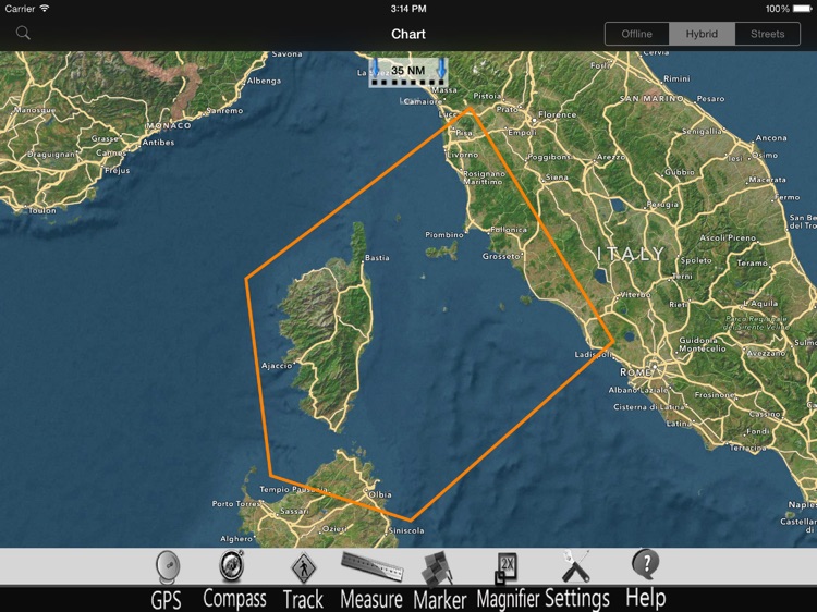 Tuscan Archipelago Charts Pro screenshot-4