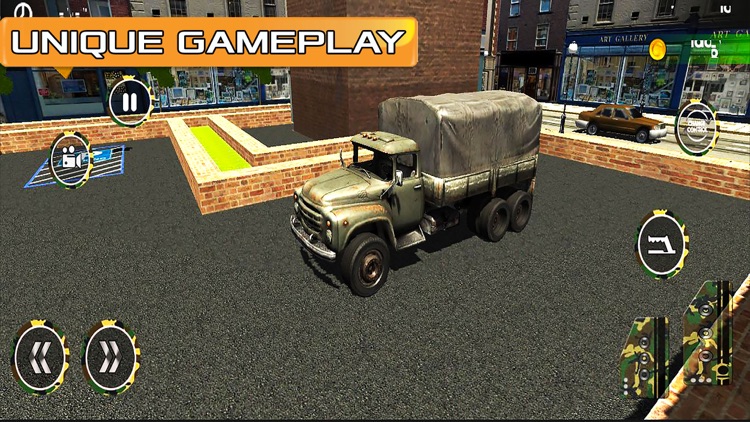 3D Truck Parking Simulator: HTV Driving Test