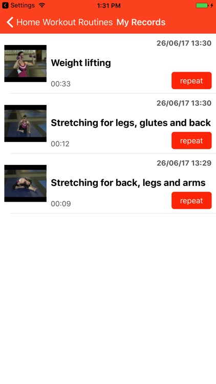 Home workout routines screenshot-4