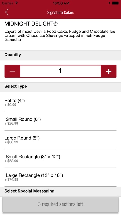 Cold Stone Cakes screenshot-3