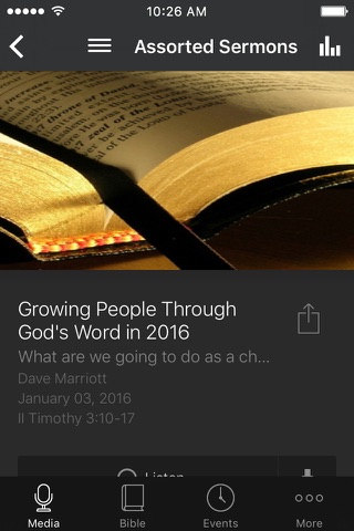 Growing through God's Word screenshot 2