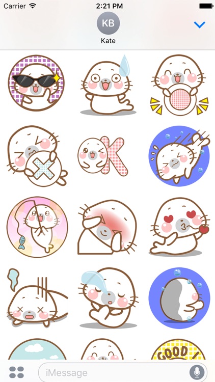 Baby Seal for iMessage Sticker