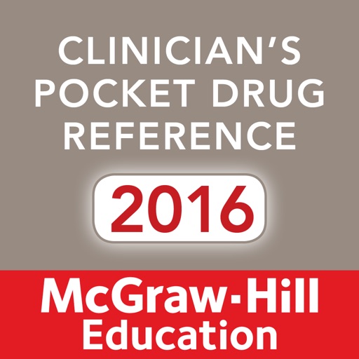 Clinician's Pocket Drug Reference 2016