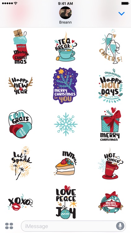 Christmas & New Year’s Stickers