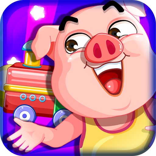 粉红小猪快乐房间-修理养成计划儿童游戏