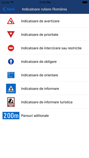 Indicatoare rutiere România