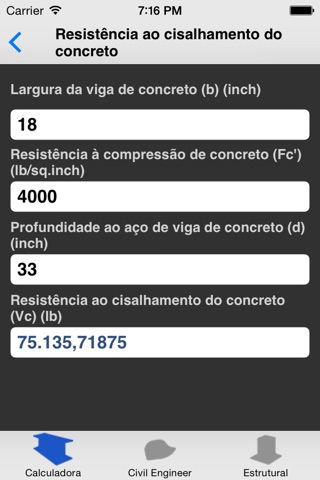 Beam Calculator lite screenshot 3