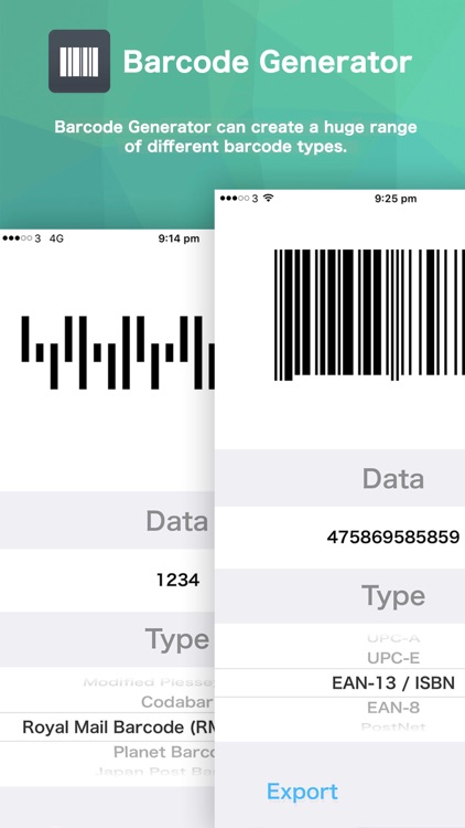Barcode Generator - Barcode Creator / Maker App