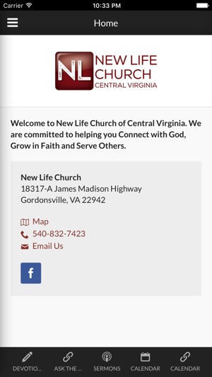 New Life Church CVA - Gordonsville, VA