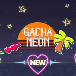 Glitch Gacha Neon Race Fans by El horri Rachida