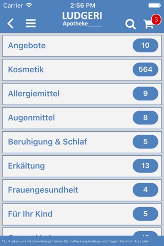 Ludgeri Apotheke screenshot 3