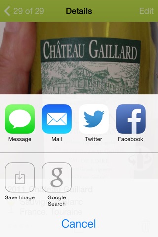 Wines - wine notes Lite screenshot 3