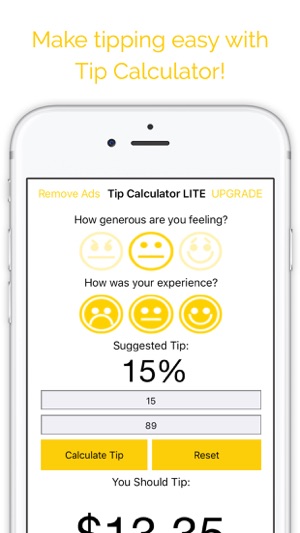 Tip Calculator LITE - Tipping Tool(圖5)-速報App