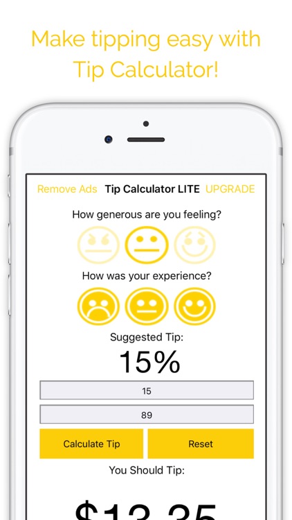 Tip Calculator LITE - Tipping Tool screenshot-4