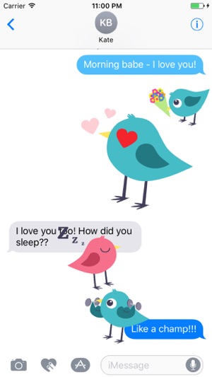 Pigeon Twins Stickers(圖5)-速報App