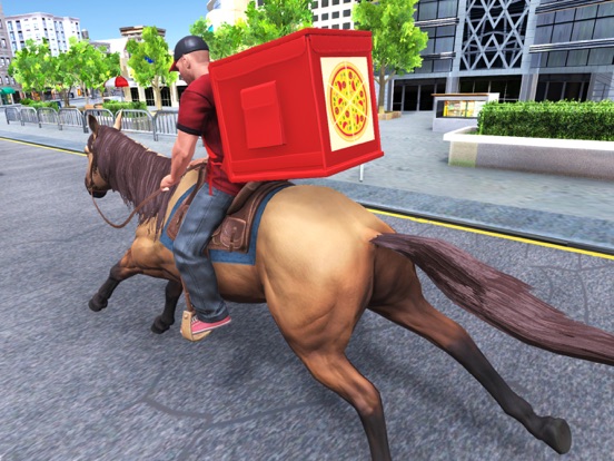 Horse Pizza Delivery Boy screenshot 4