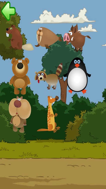 Puzzle: Animal gravity for toddlers