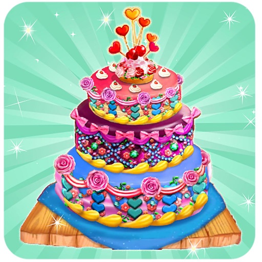 Realistic Wedding Cake Decor games cooking girl iOS App