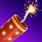 Your Fireworks Rush 3D Game a beautiful fireworks creator experience mixed with an ultra smooth runner game that's both easy to learn and fun to play