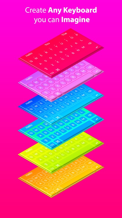 Cool Video Keyboard - Custom Emoji & Rainbow Theme screenshot-4