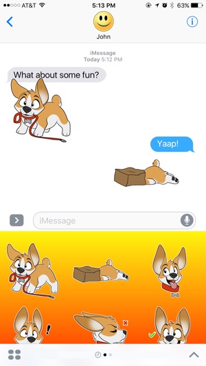 Corgi Puppy Stickers(圖2)-速報App