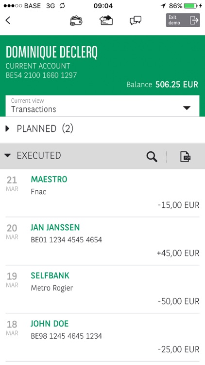 Easy Banking for smartphone